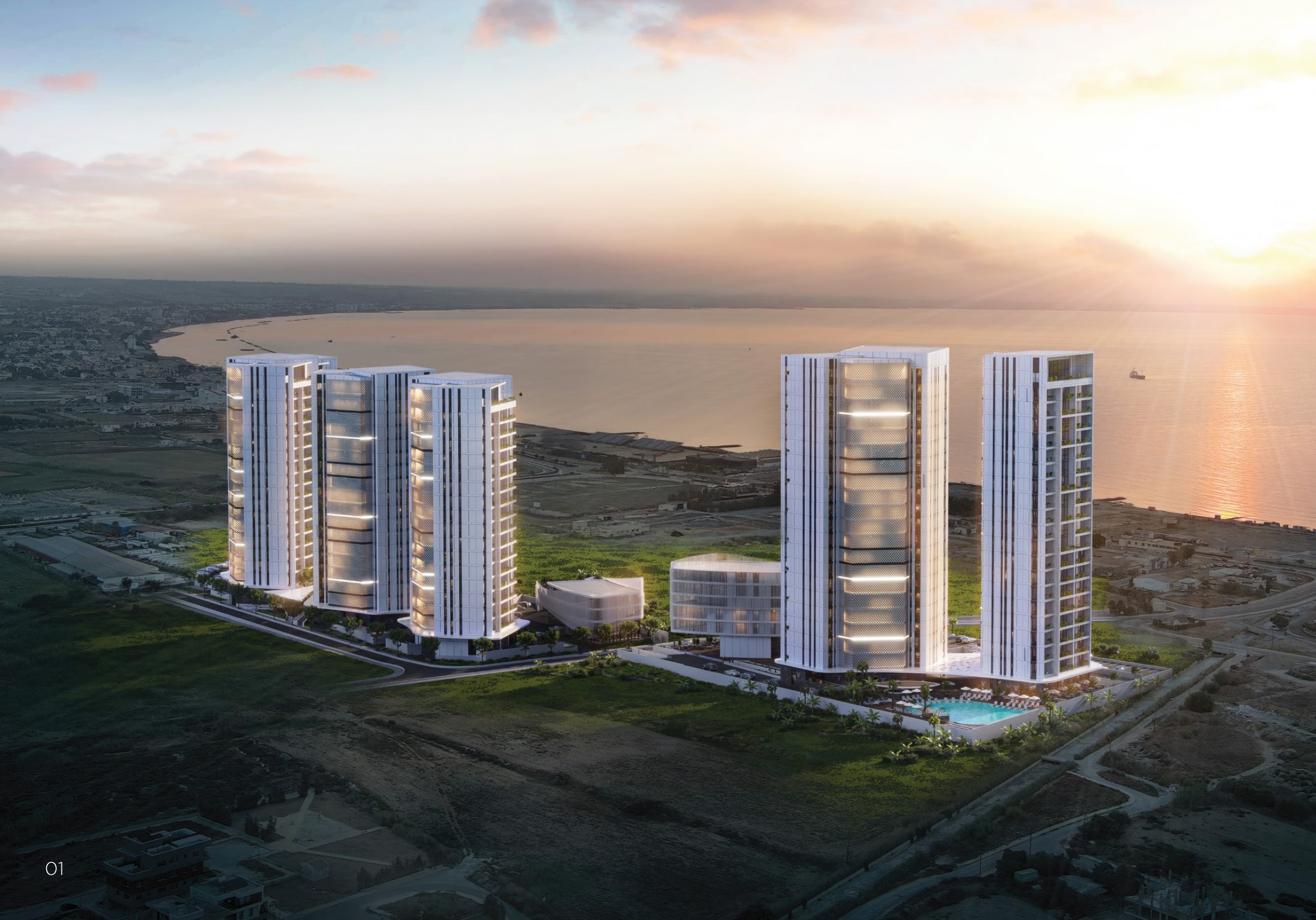 Horizon Towers — לרנקה, קפריסין
